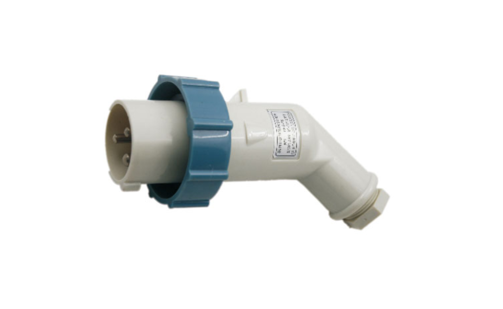 Plug Watertight IEC Type 2Pin AC200V-250V Blue – Dream Marine