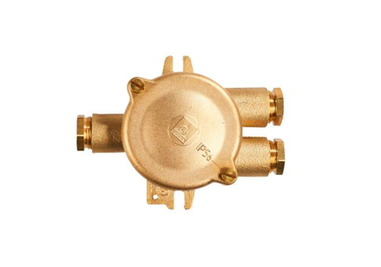 HNA Junction box, brass 11563xZ14 Dream Marine