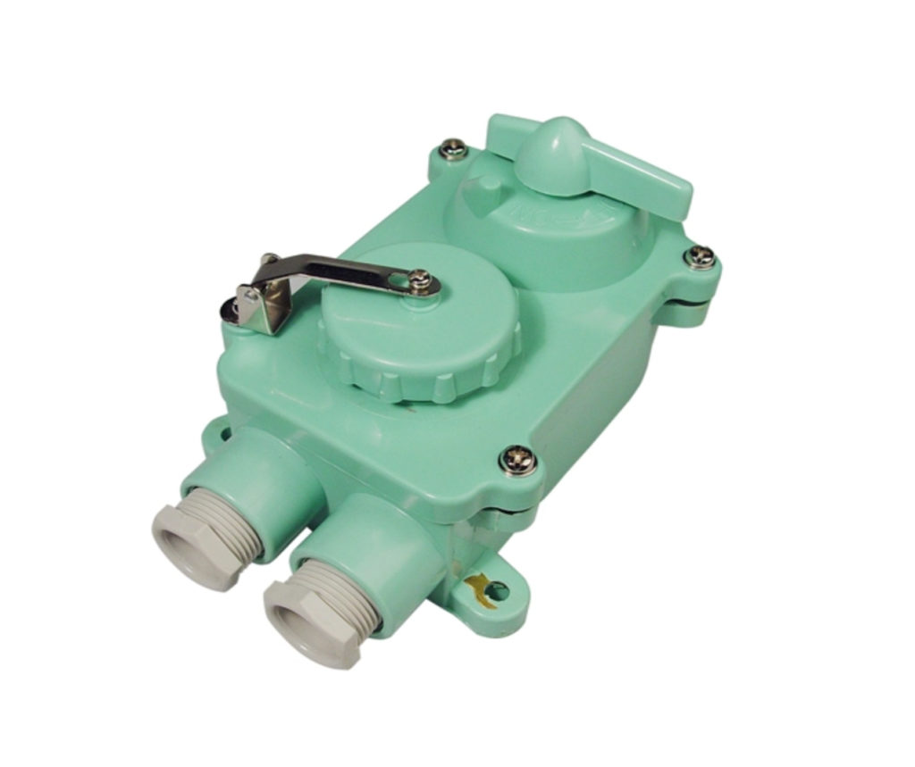 Watertight 3Pin Receptacles USCG with Switch Dream Marine